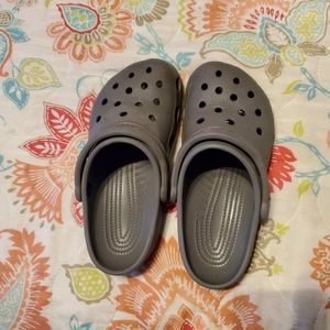Grey Crocs